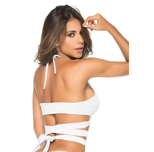 Wrap Around Top - Small/medium - White-1