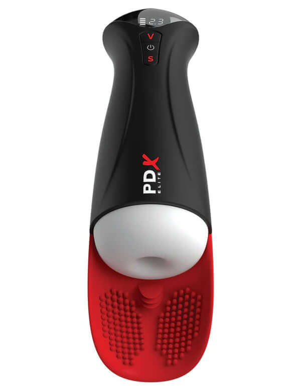 Pdx Elite Fap-O-Matic Pro XL - White/red-0