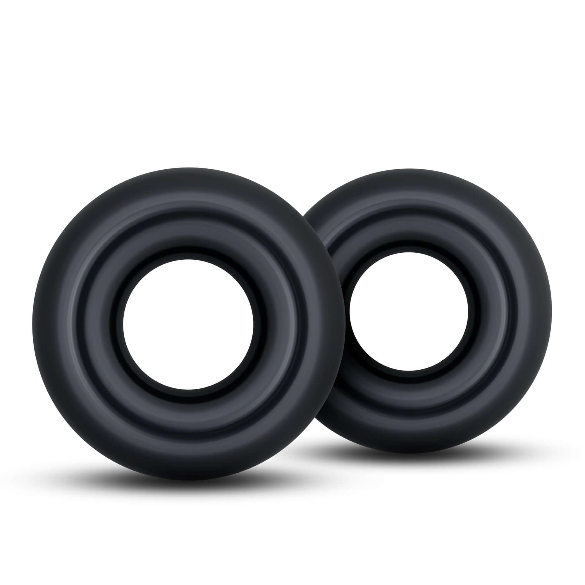 Stay Hard Donut Rings Over Sized Black for enhancing comfort and stamina in intimate play.