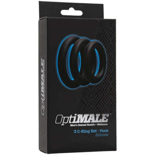Optimale 3 C Ring Set - Thick - Black-1