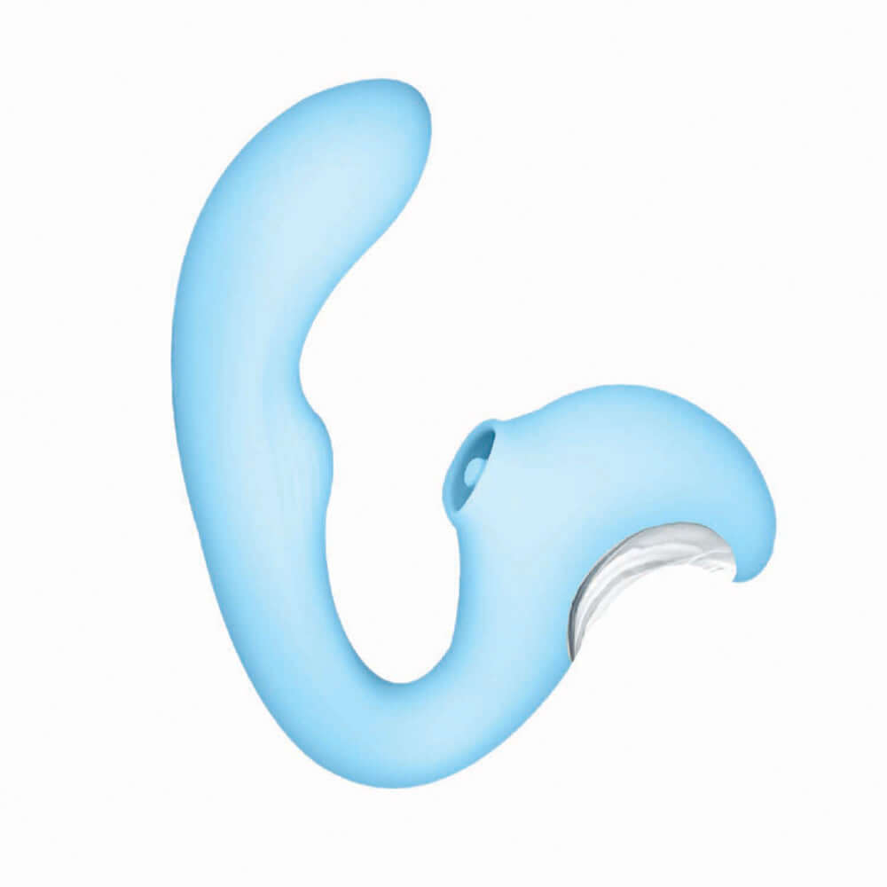 Sky Nimbus G spot Finder Massager Blue with ergonomic shape for targeted internal and external stimulation.