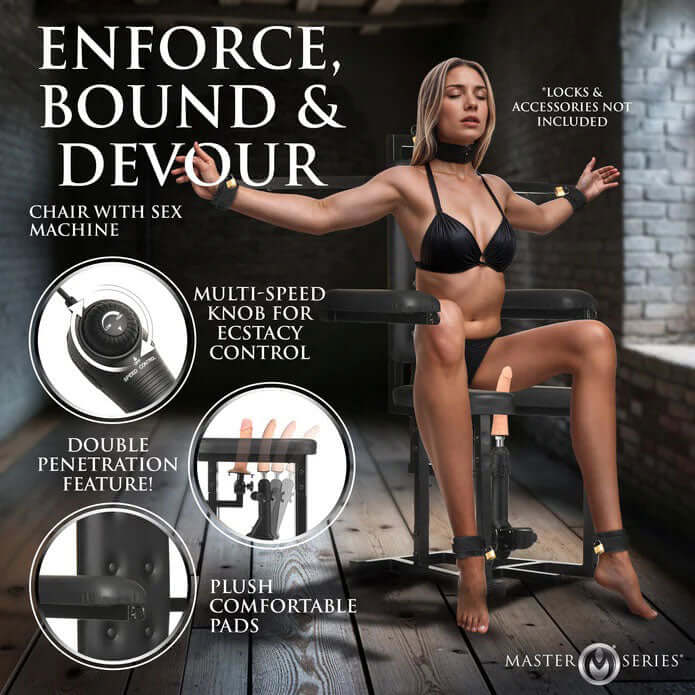 Enforcer Chair With Sex Machine-2