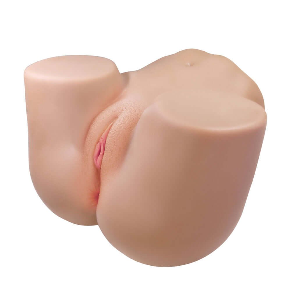 Julia Vagina & Anal Realistic Masturbator Beige - lifelike design featuring realistic textures.