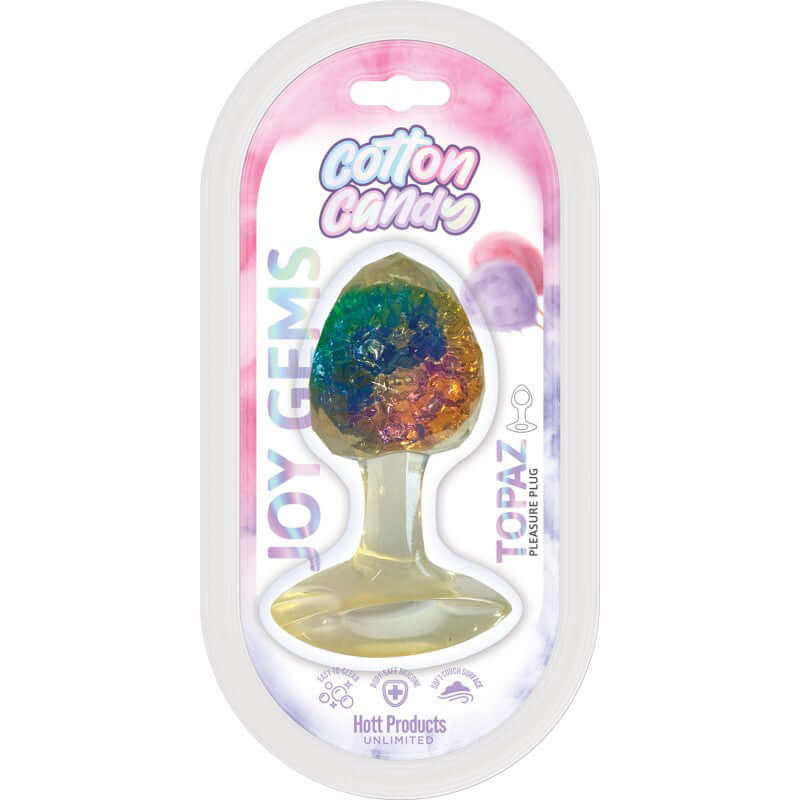 Cotton Candy - Joy Gems Topaz Butt Plug-0