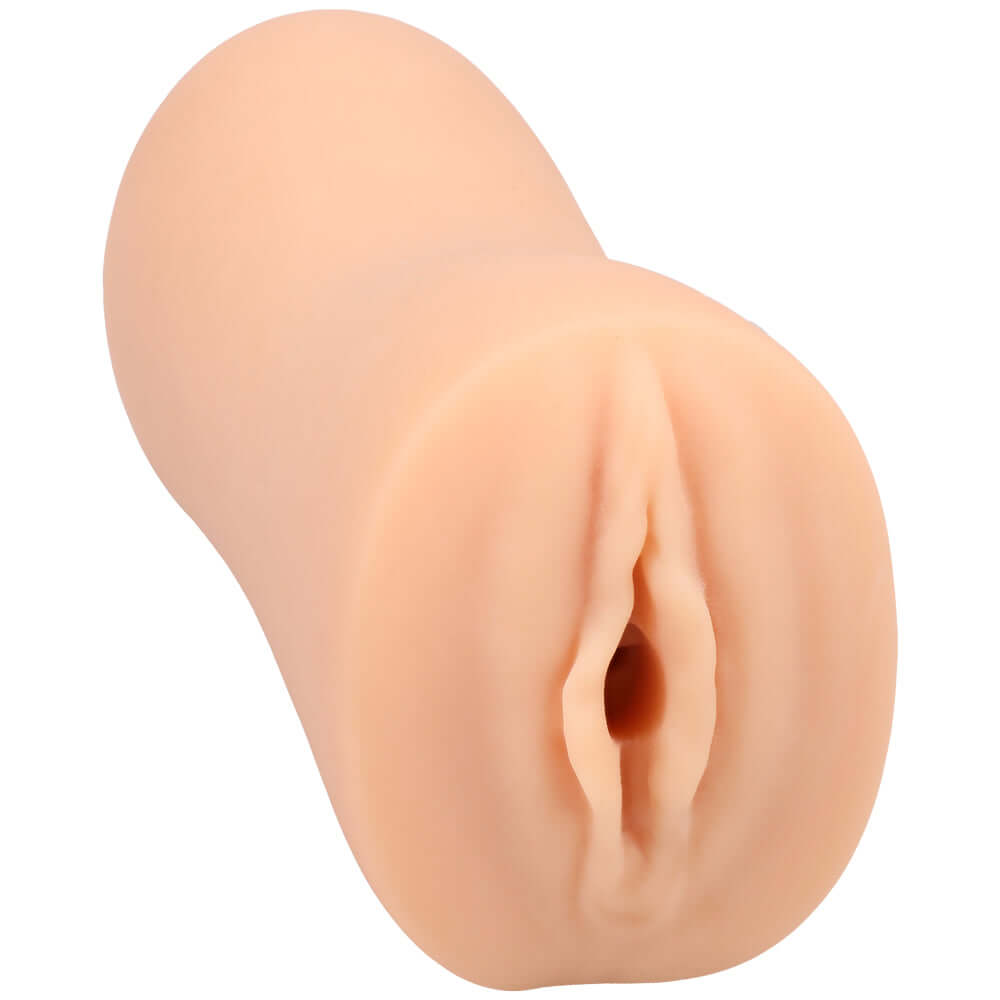 Virgin Stroker With Pop Her Cherry Juice Vanilla, realistic stroker with soft, flexible feel and enhanced internal texture.
