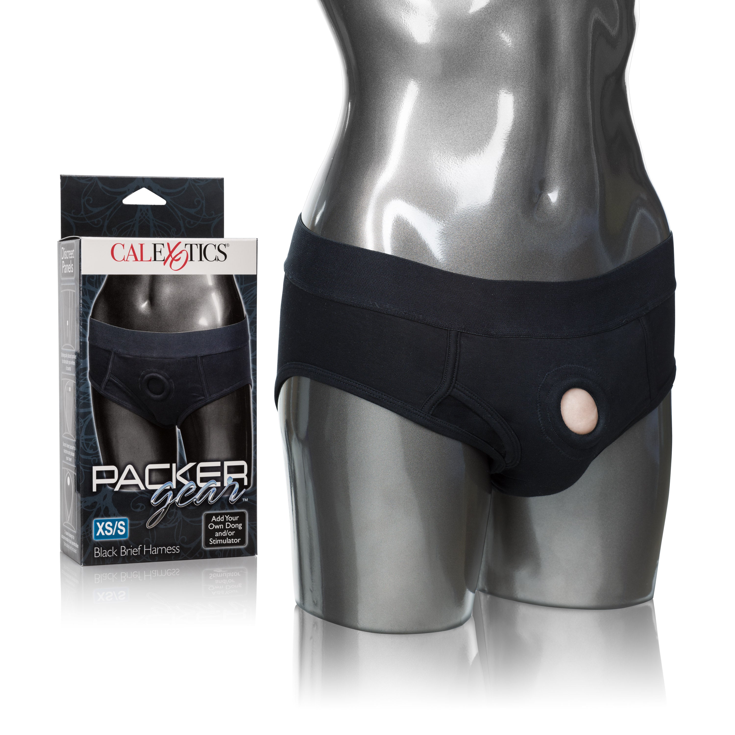 Packer Gear Brief Harness - Extra Small/small - Black-0