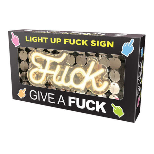 Neon Fuck Light Up Sign-0