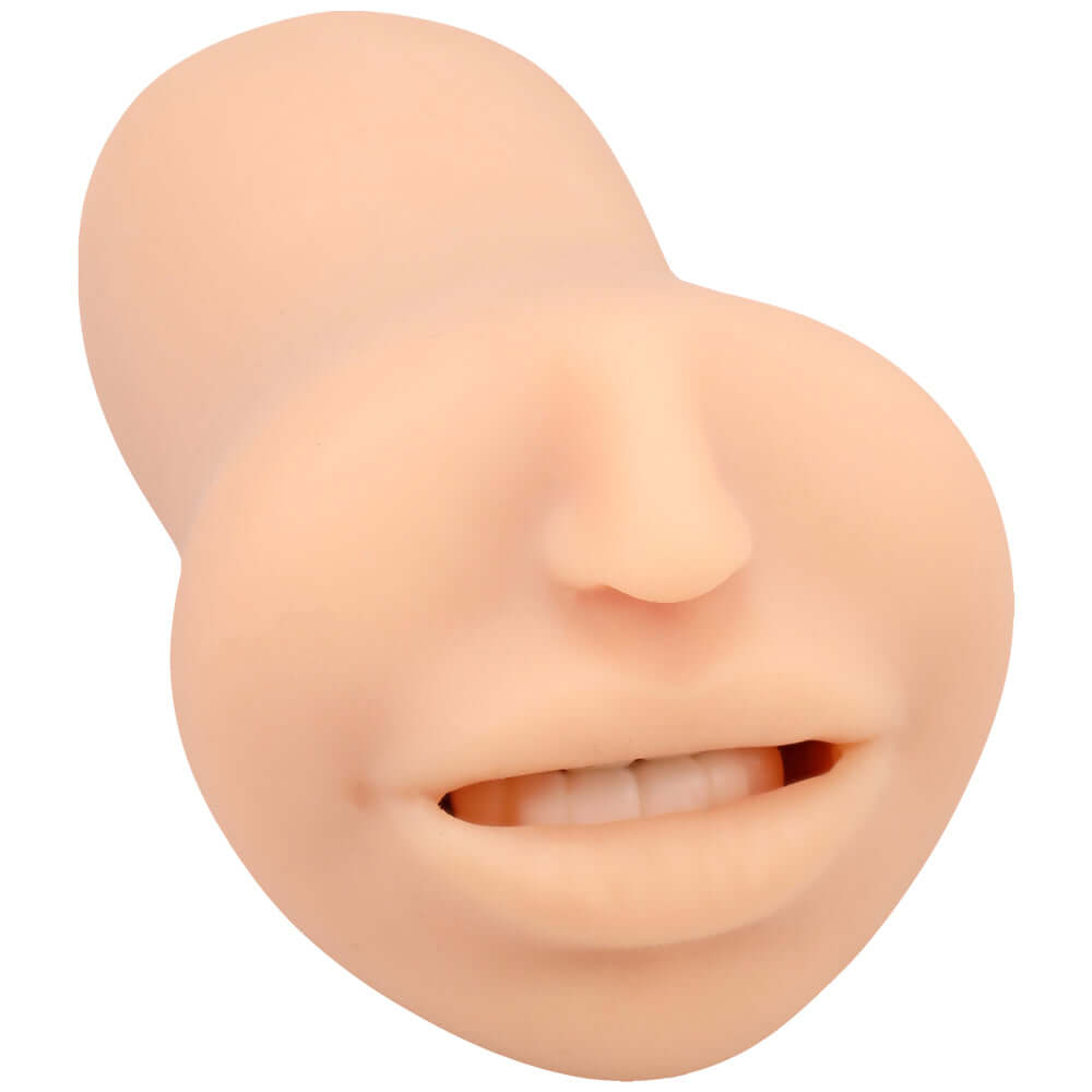 Super Sucker Cum Guzzler Ultraskyn Masturbator realistic face detail