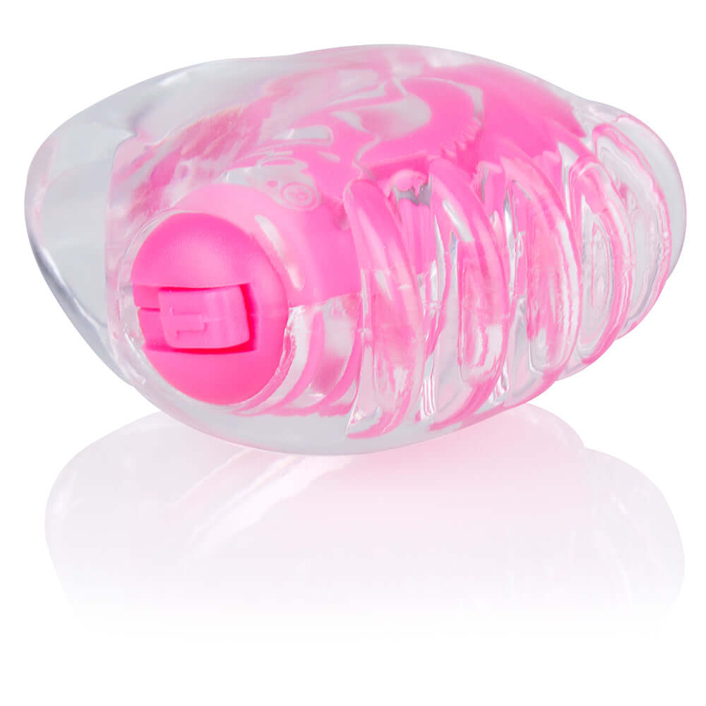 Fingo Tips Finger Vibrator Pink, compact and discreet mini vibe for intimate enhancement and playful exploration.