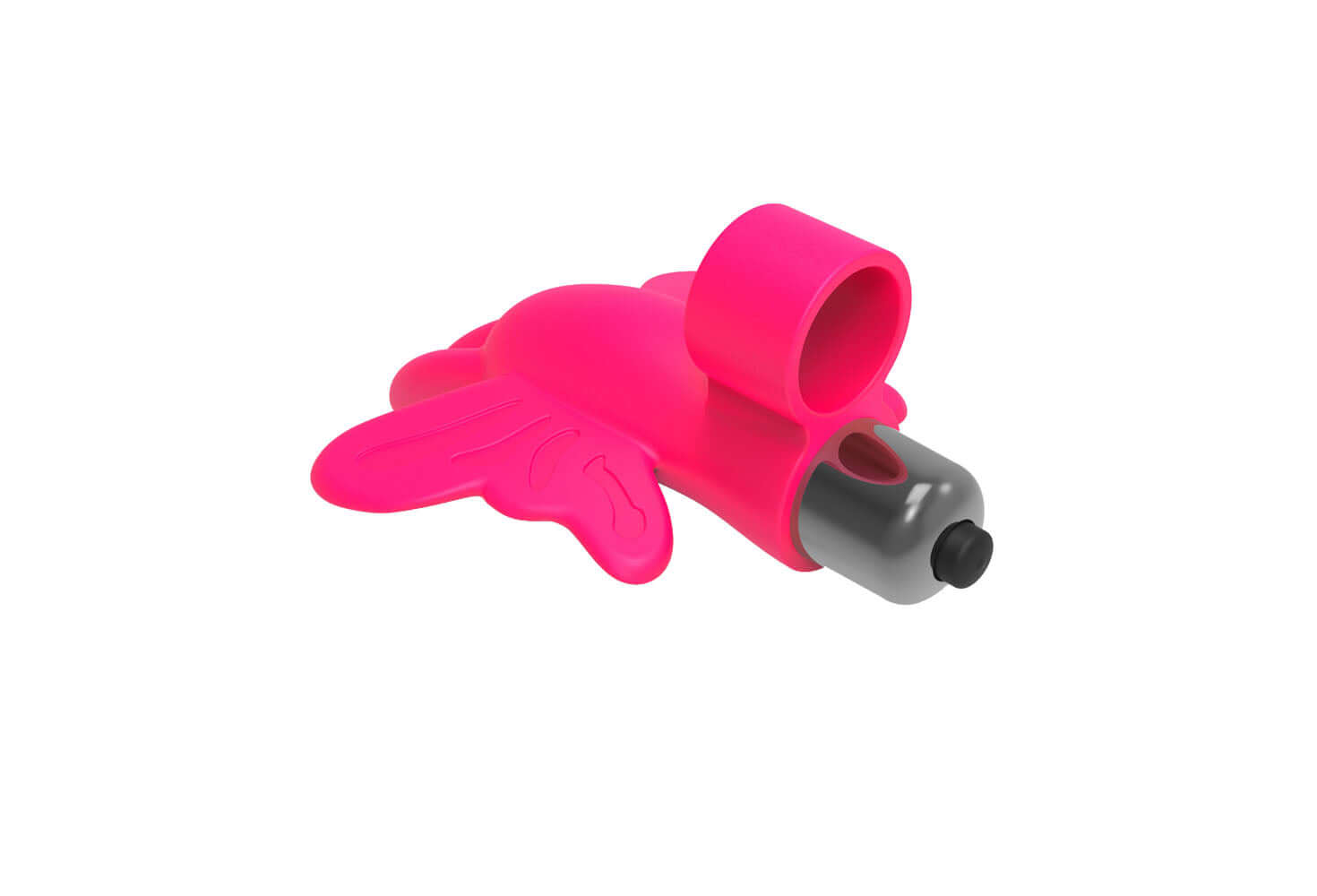 The 9's Flirt Finger Butterfly Finger Vibrator - Pink-7