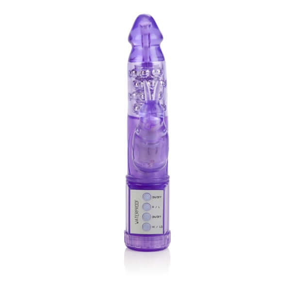 My First Jack Rabbit Vibrator Purple with dual stimulation features and intuitive controls.