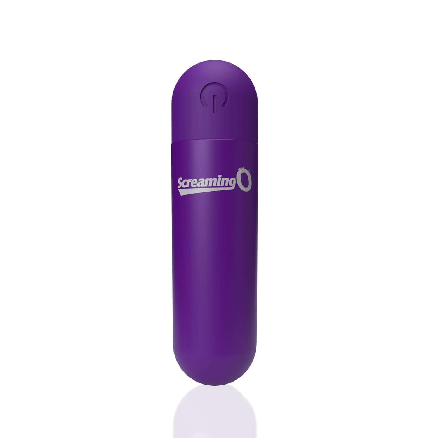 Purple Screaming O Soft Touch Rechargeable Bullet with silky coating and multiple functions for customizable pleasure.