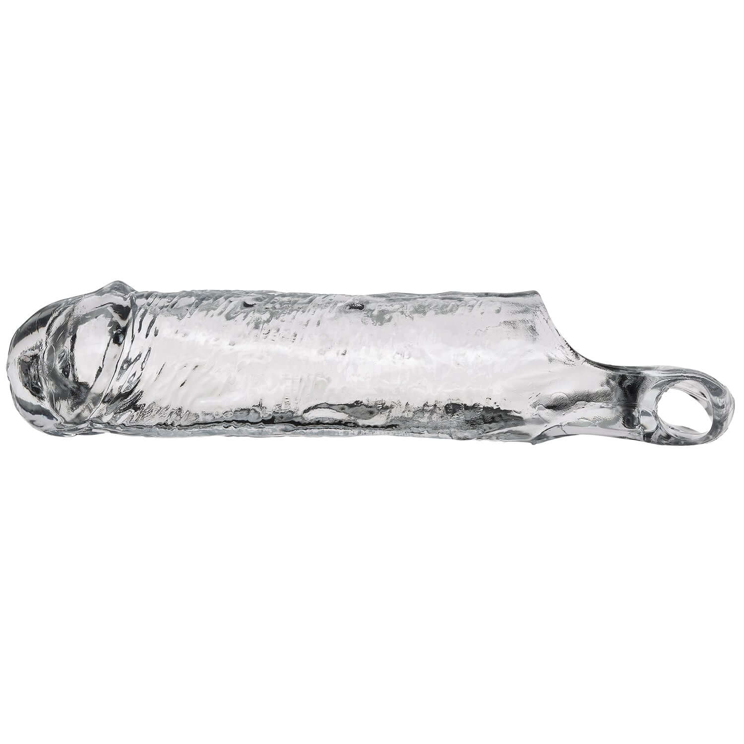 Extend XL Penis Sleeve 4.5 inches Clear, providing enhanced girth and length for intimate experiences.