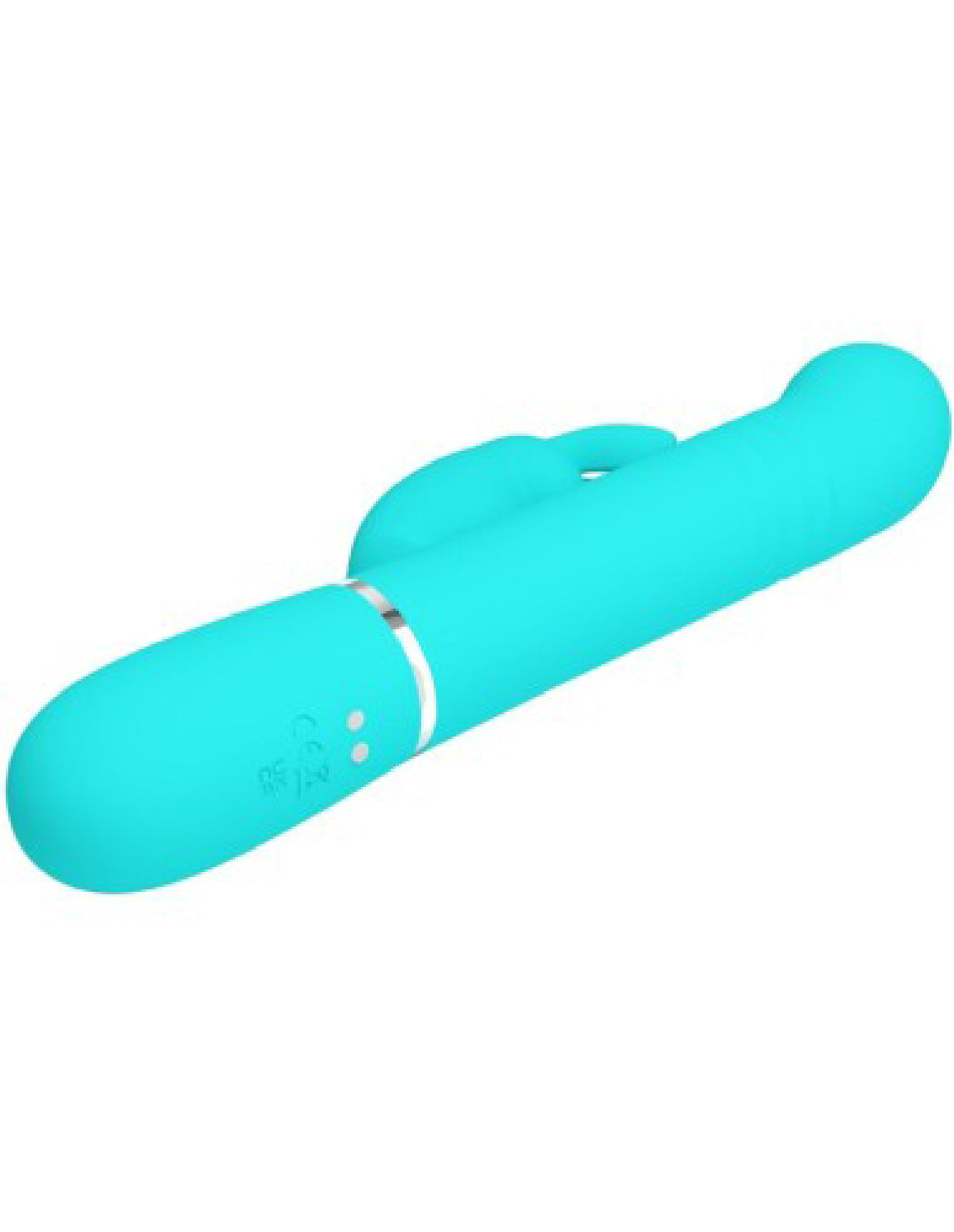 Coale Rabbit Vibrator Pearls - Turquoise-1