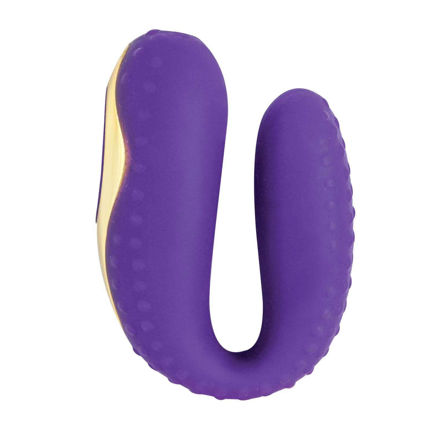 Surenda Enhanced Oral Vibe Rechargeable Vibrator Purple, ergonomic design with customizable vibration settings.