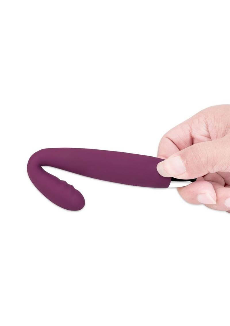 Flexible Svakom Cici Silicone Clitoral Stimulator - Violet, bendable vibrator for precise stimulation with various vibration modes.