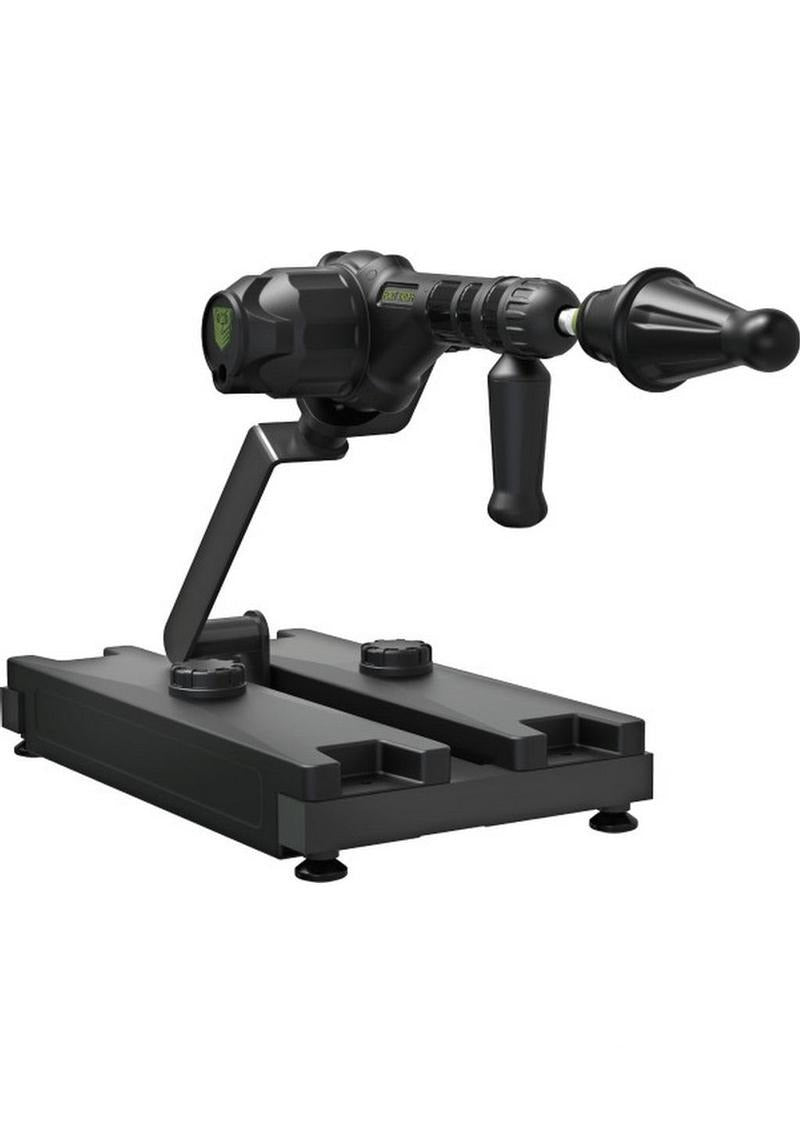 Fort Troff Gunner 3-in-1 Machine with Remote Control Black shown in a sleek design for powerful performance and versatility.