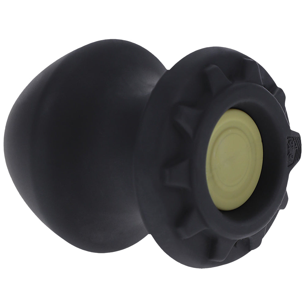 Fort Troff Kum Keeper Medium Black silicone plug designed for comfort and secure retention.