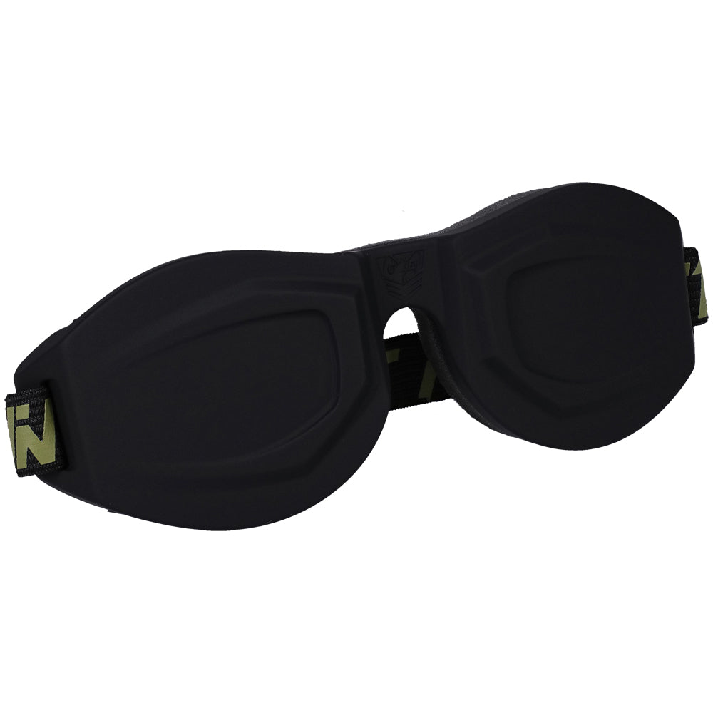 Fort Troff Black Ops Blink Black blindfold with soft foam padding and adjustable straps.
