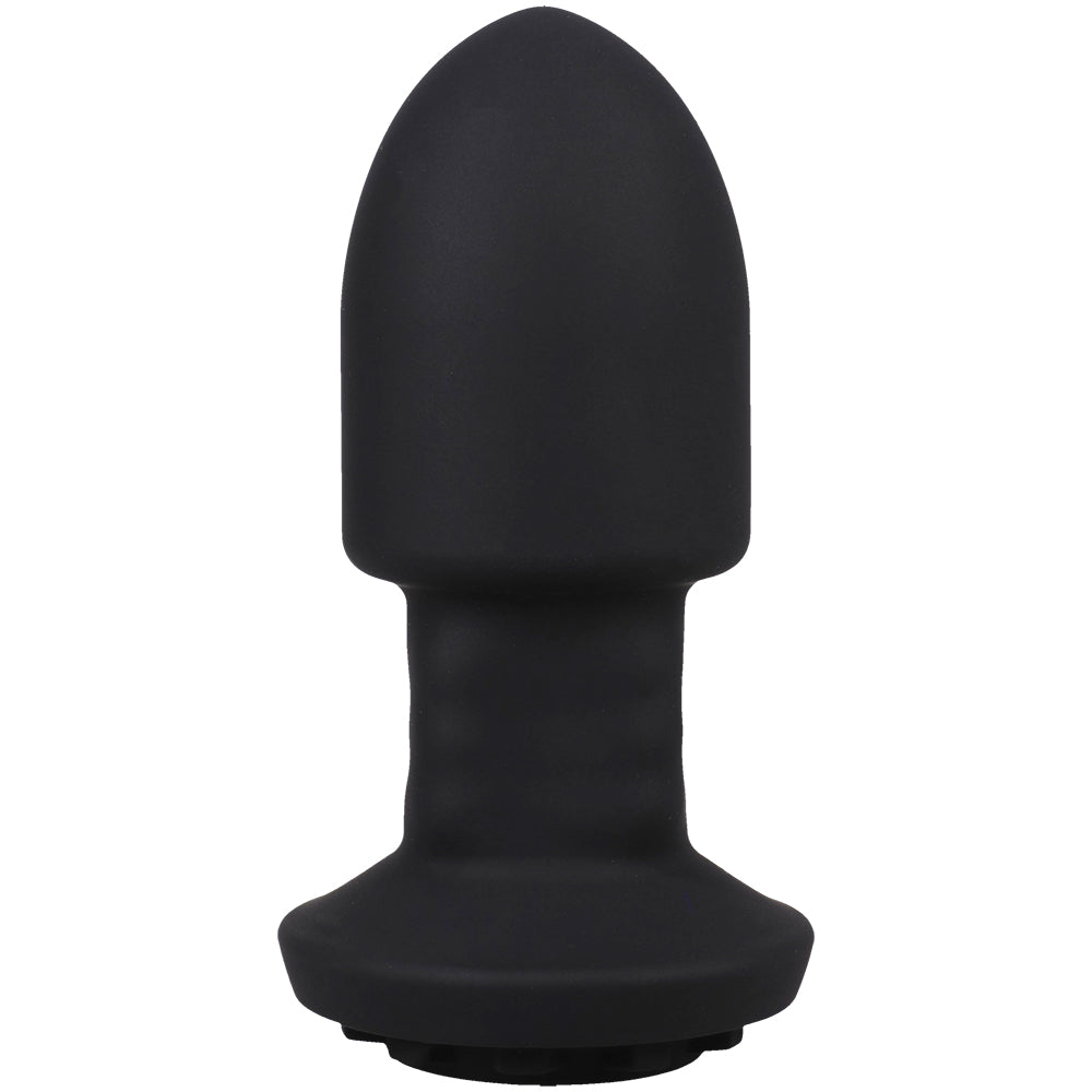 Fort Troff Robo Rimmer Slim With Wireless Remote Black, sleek black massager with ergonomic design.