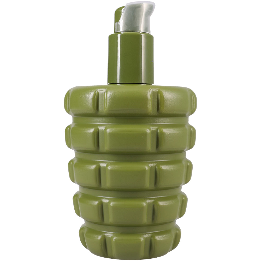 Fort Troff Grunt Load Hybrid Glide 10 Oz bottle designed like a grenade for premium lubricant.