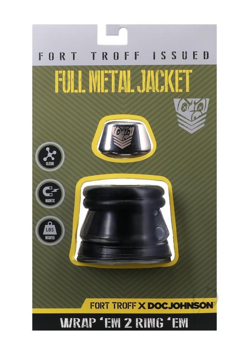 Fort Troff Full Metal Jacket Black packaging with silicone ring and innovative design features.
