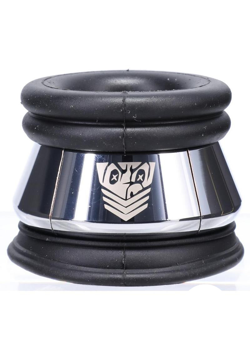 Fort Troff Full Metal Jacket Black silicone accessory with a weighted ring design for secure fit and comfort.