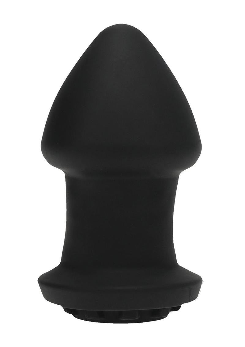 Fort Troff Robo Rimmer Rechargeable Silicone Anal Plug - sleek black silicone design for enhanced stimulation.