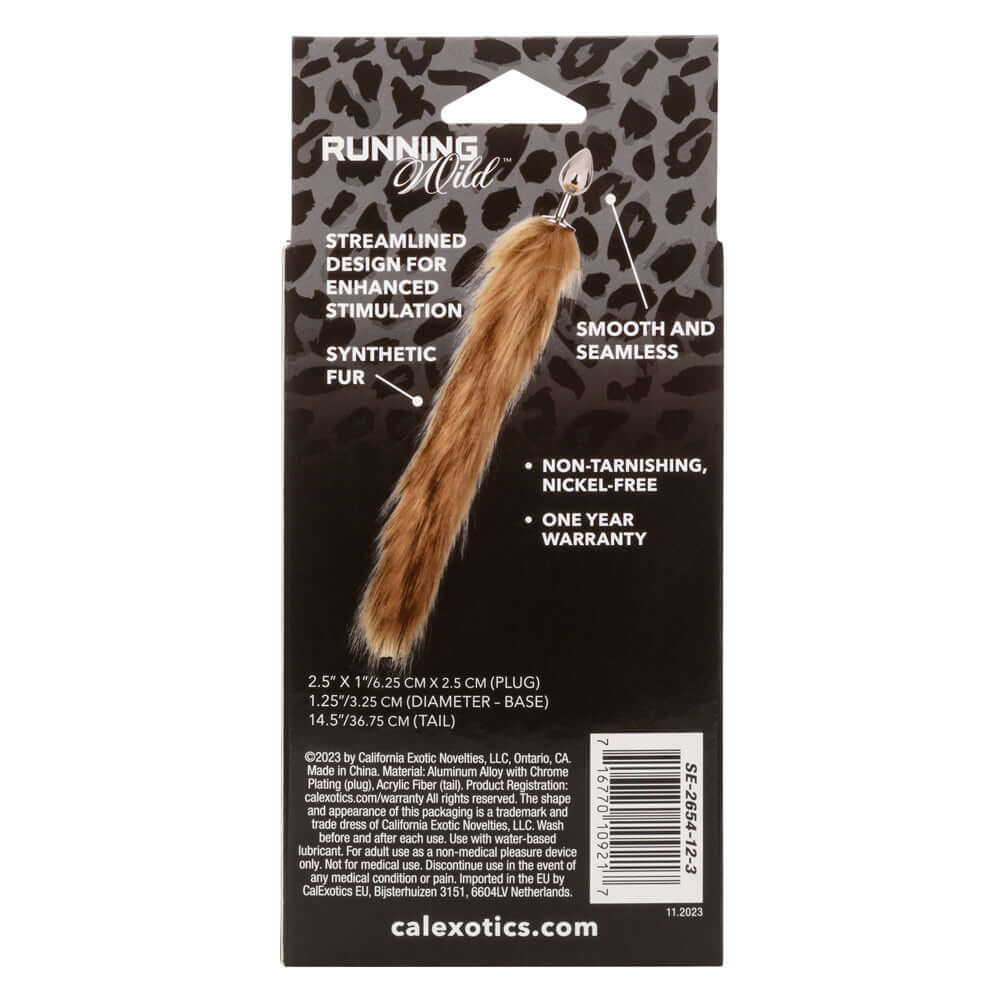 Running Wild Tail - Brown-2