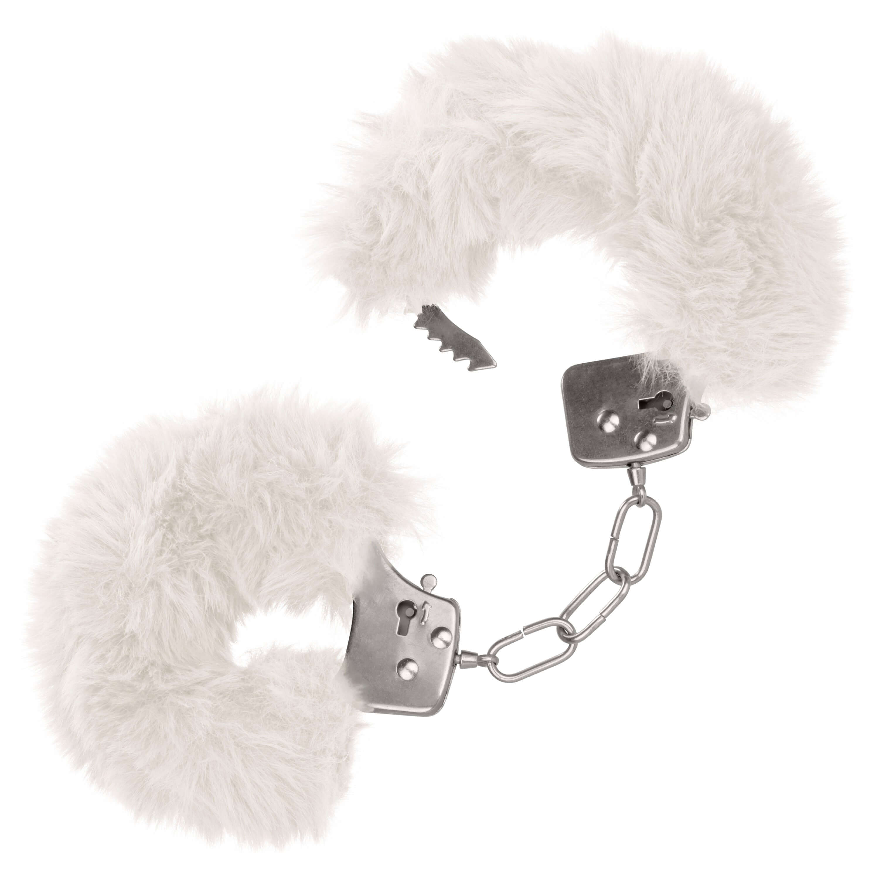 Ultra Fluffy Furry Cuffs - White-6
