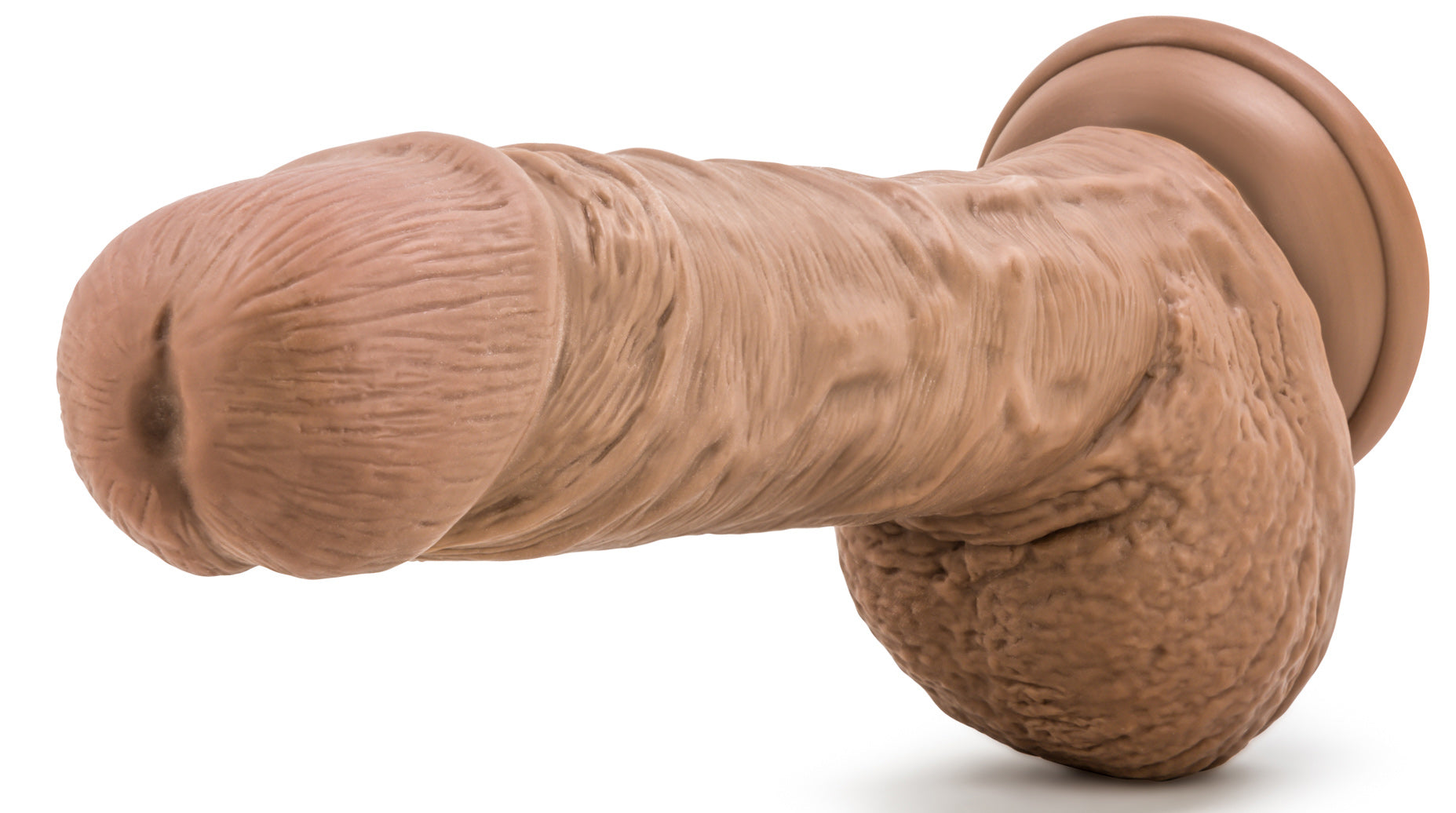 Au Naturel - Big Billy - 9 Inch Dildo - Mocha-4