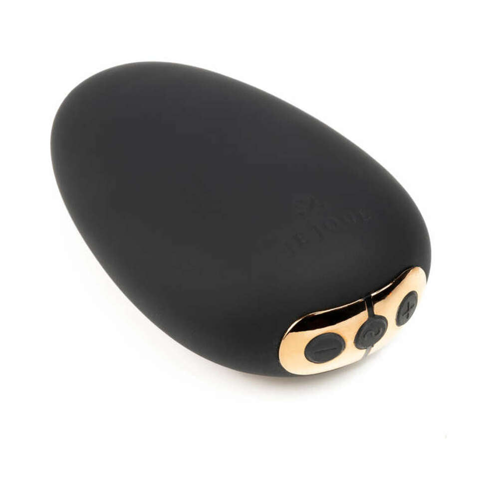 Je Joue The Naughty Collection 4-piece Gift Set limited edition vibrator in black with rose gold accents.