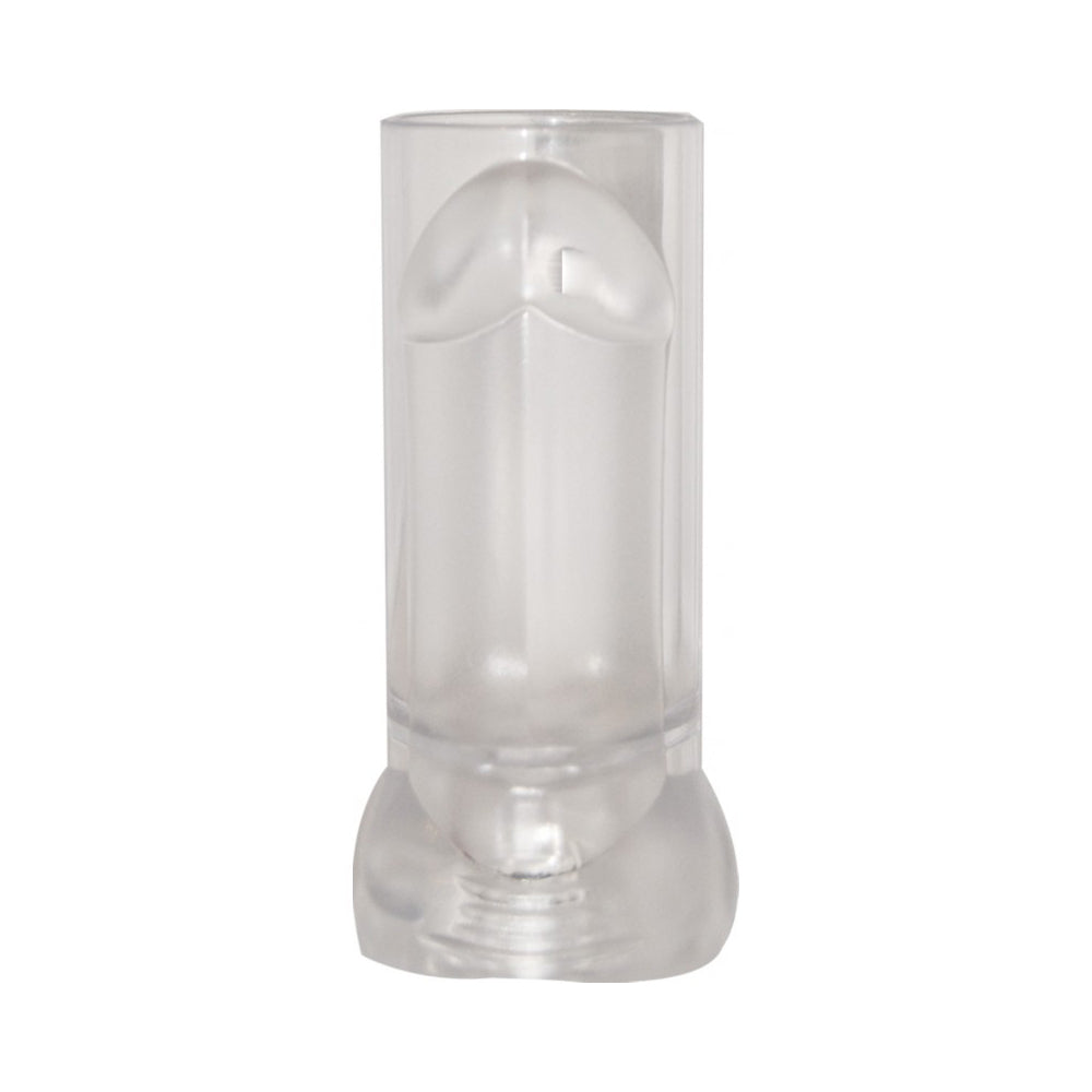 Bachelorette Party Big Shot Light Up Shot Glass With String, novelty pecker-shaped shot glass, playful design.