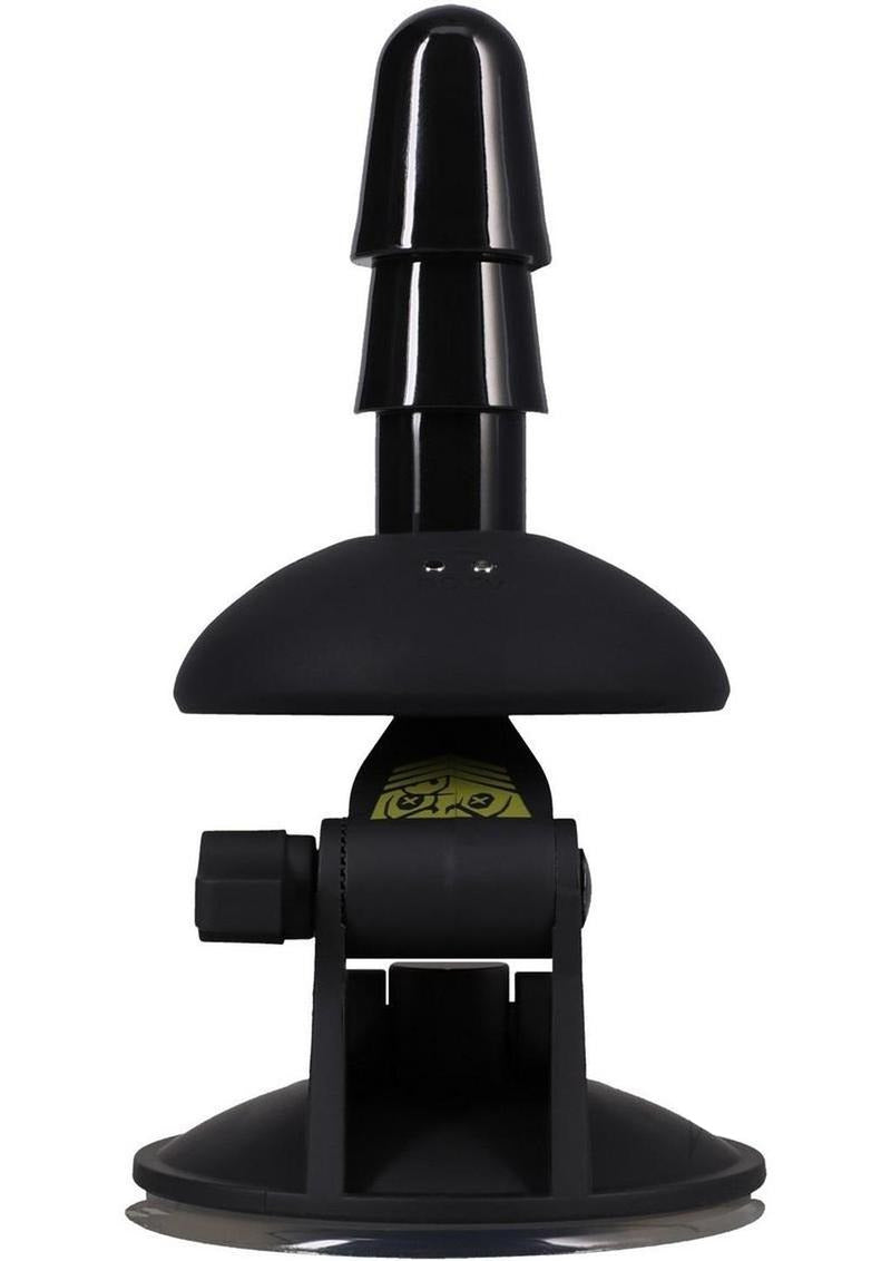Fort Troff Ass Wrecker Pro Rechargeable Vac-U-Lock & Remote standing with secure suction mount.