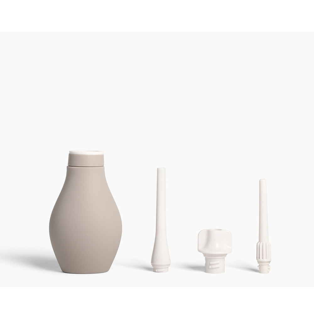 Du Douche Stone Gray premium cleansing system with ergonomic design and multiple nozzles.