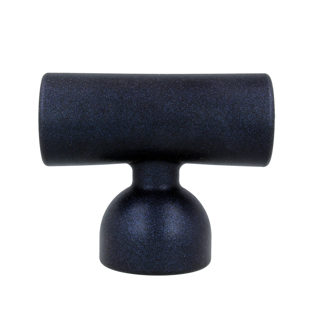 Doxy 3 Silicone Masturbator Wand Attachment Navy close-up view of the black silicone design.
