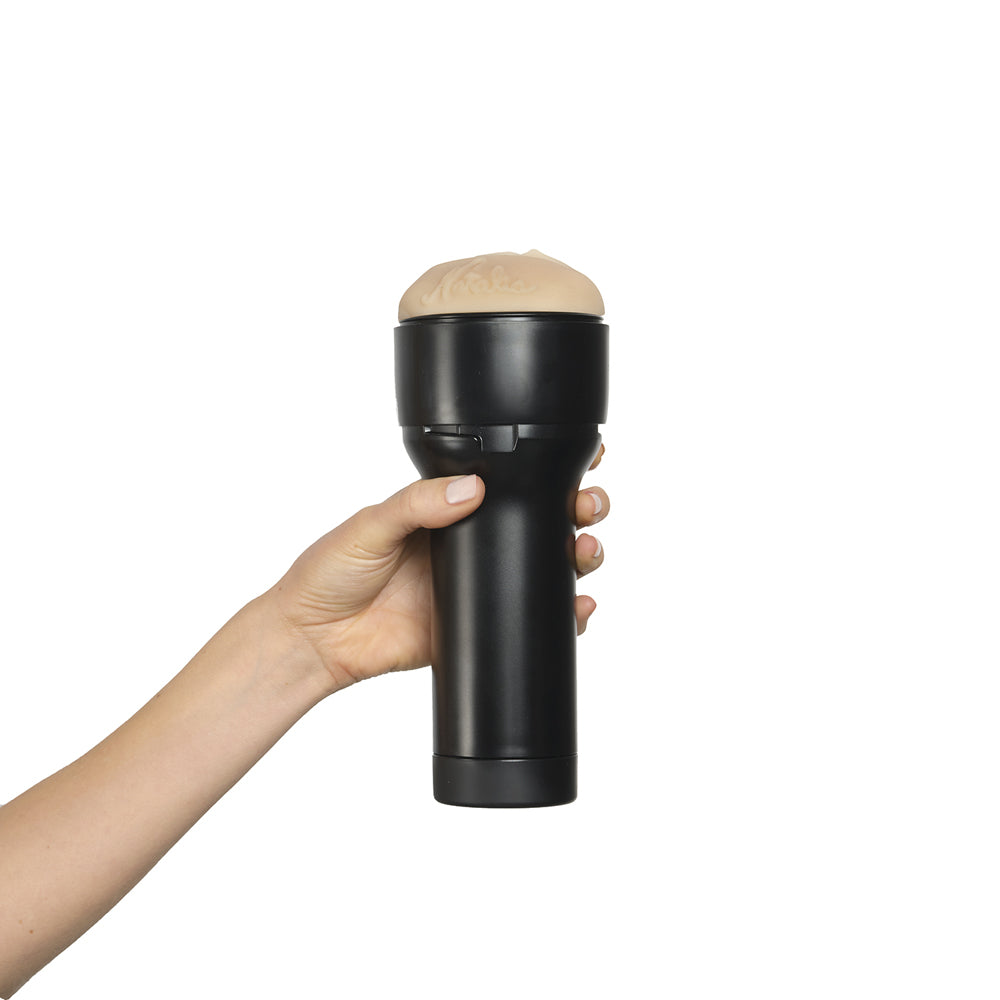 Feel Natalia Starr Stroker By Kiiroo in hand, realistic design for a personal experience.