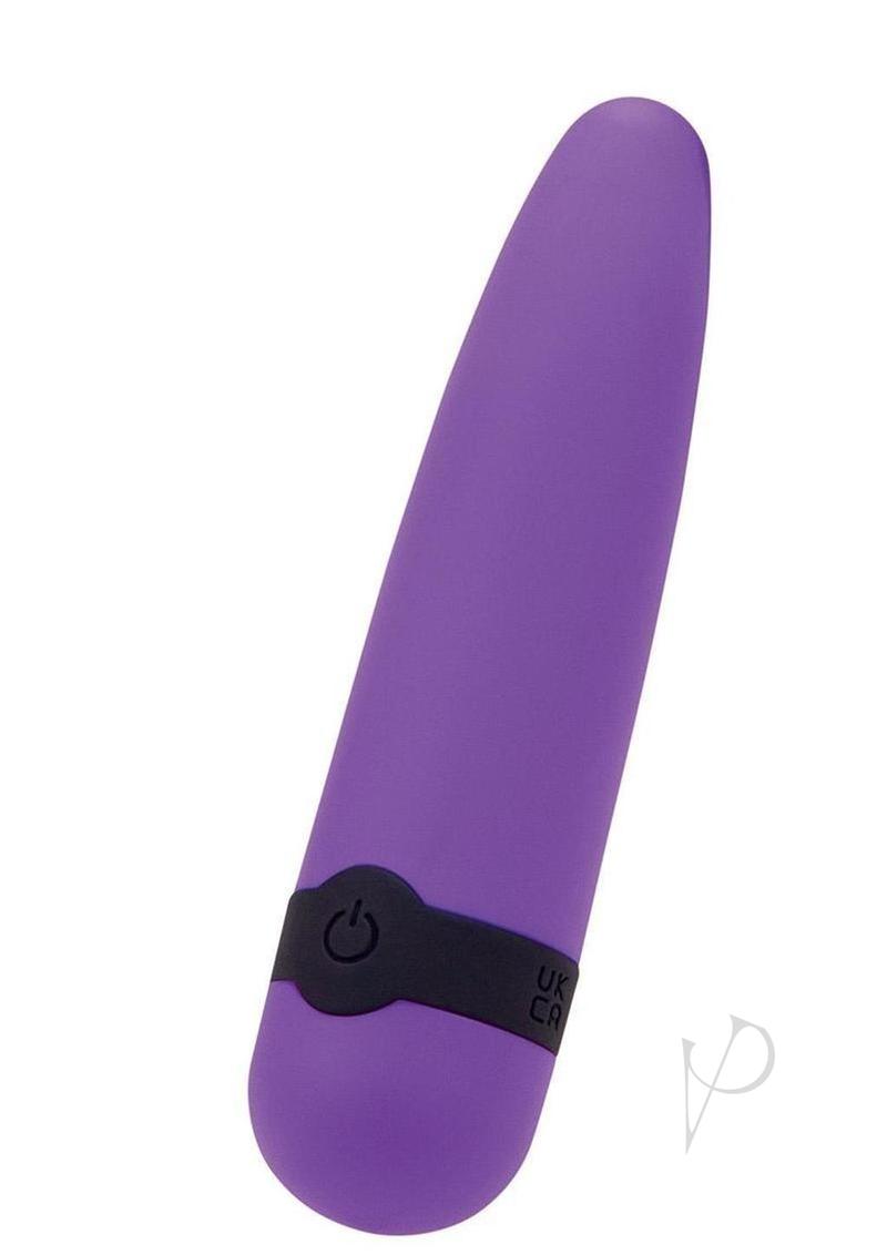 Bodywand Thunderbolt Rechargeable Mini Bullet Purple with sleek, compact design for targeted stimulation.