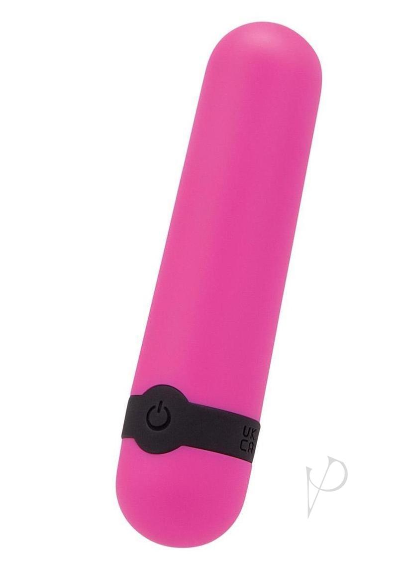 Bodywand Powerbolt Rechargeable Mini Bullet Pink compact bullet vibrator for powerful stimulation.