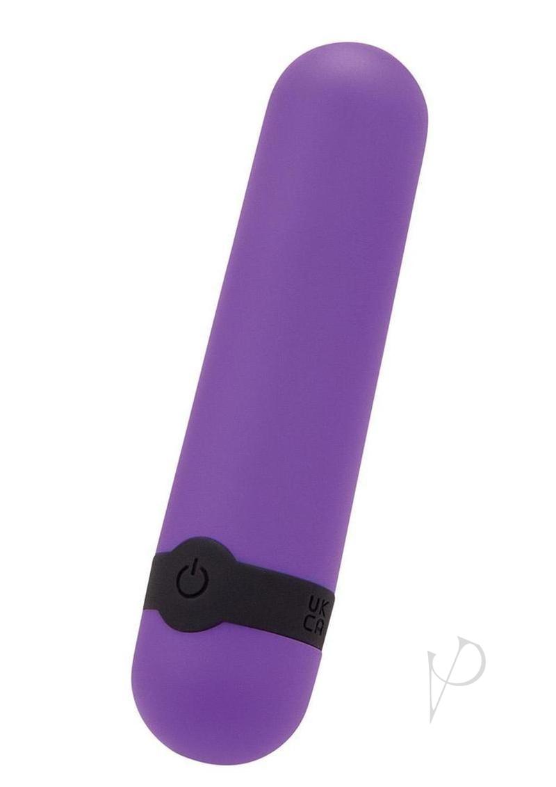 Bodywand Powerbolt Rechargeable Mini Bullet Purple with sleek design and an ergonomic shape.