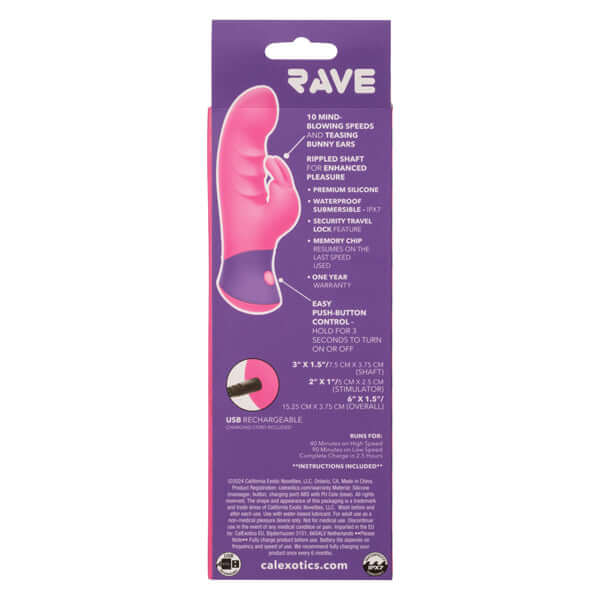 Rave Bunny - Pink-2