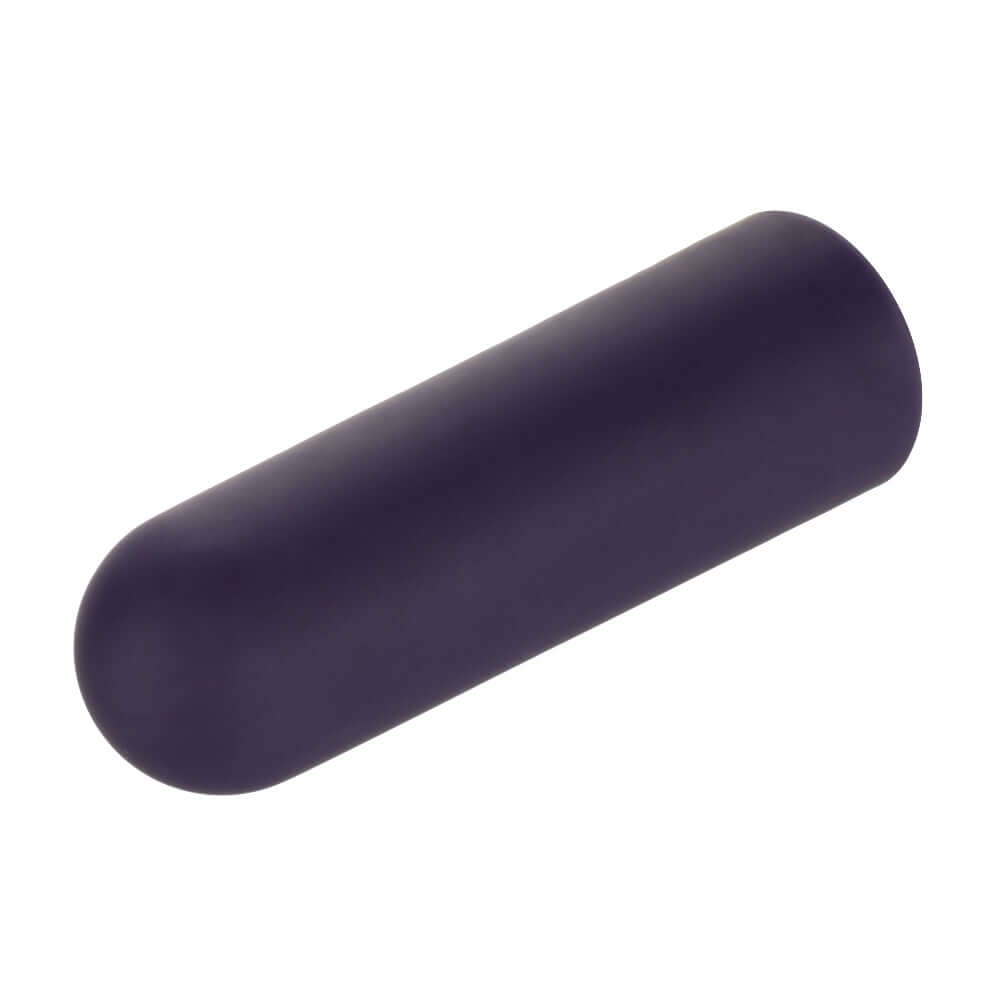 Purple Turbo Buzz Rounded Mini Bullet for discreet and powerful stimulation with 10 functions and waterproof IPX7 rating.