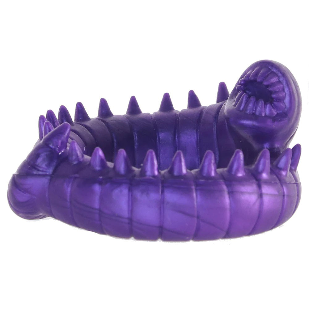 Slitherine Silicone Cock Ring - Purple-6