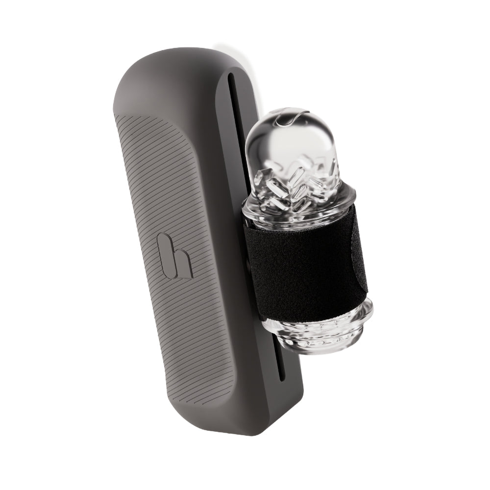 The Handy 2 Handsfree Automatic Stroker showcasing advanced design and premium craftsmanship in a sleek device.