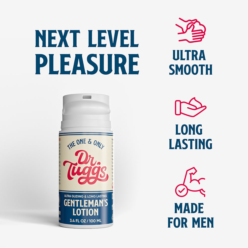 Dr Tuggs Gentleman's Masturbation Lotion 3.4 Oz for ultra smooth and long lasting pleasure, specially made for men.