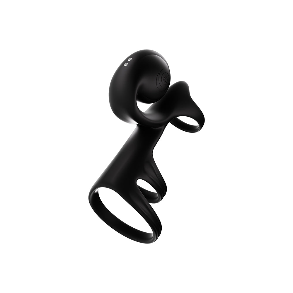 Svibe Snail Jovi Arc Couples Ring Noir Haze featuring a unique ergonomic design for comfort and support.