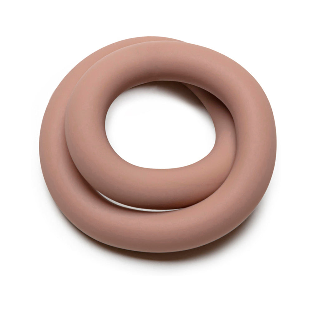 Perfect Fit Hefty Wrap Ring 9 Inch Silicone Skintone displayed in a flexible, wrap-style design.