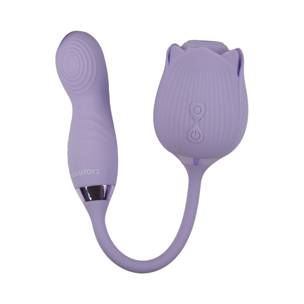 Camtoyz Lotus G-spot Stimulator in elegant flower design for targeted internal pleasure.