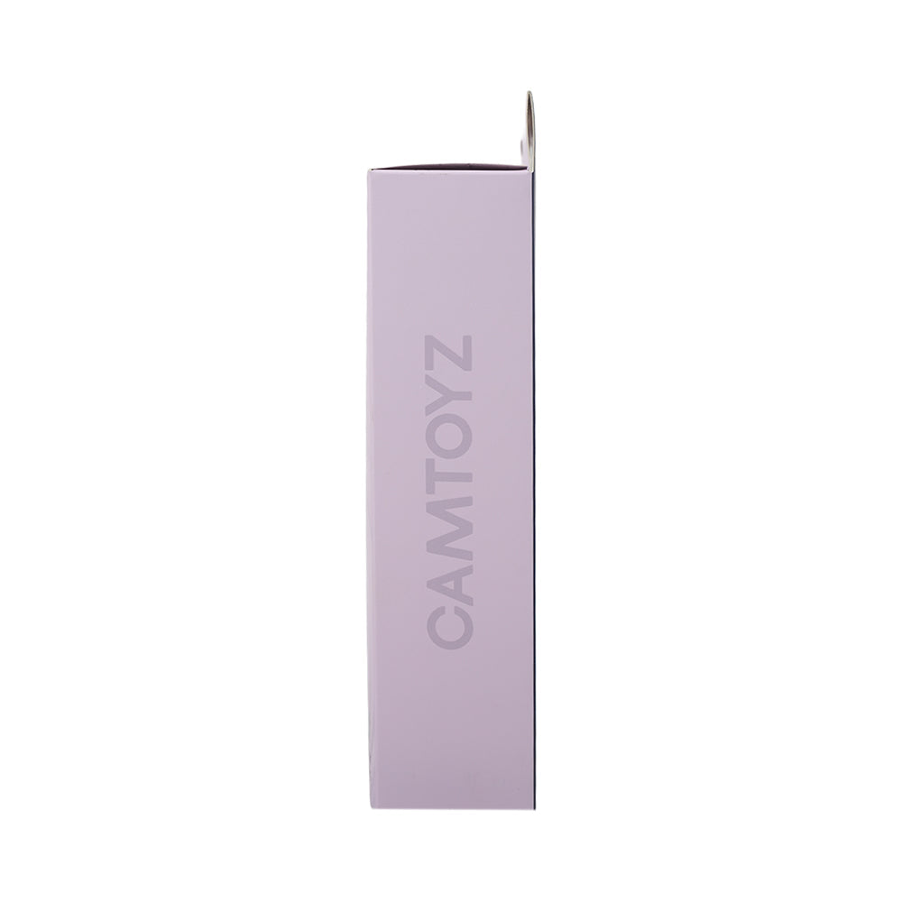 Camtoyz Lotus G-spot Stimulator packaging box side view with elegant design.