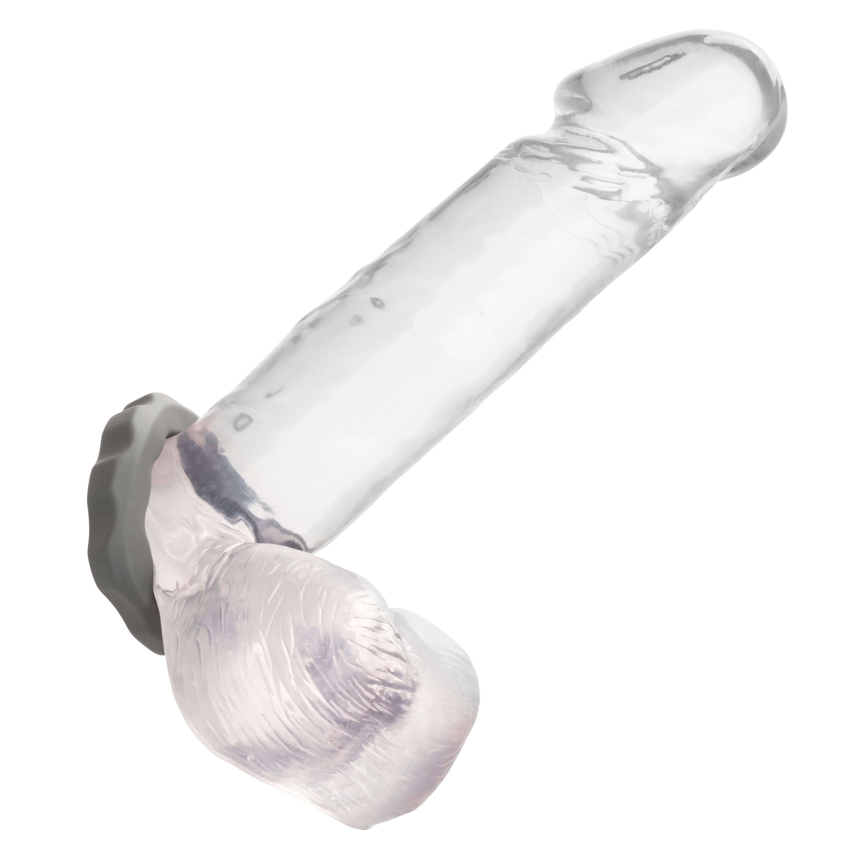 Alpha Liquid Silicone Erect Ring - Gray-5
